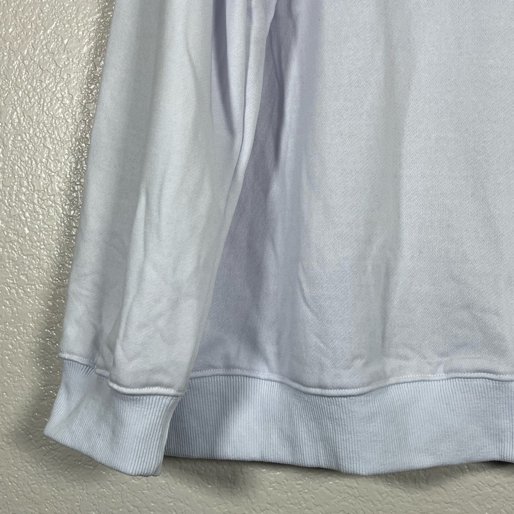 White “Merry and Bright” sweater, size 2X - Picture 4 of 5